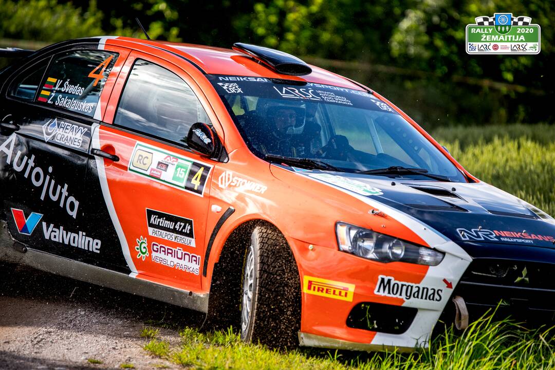 „Rally Žemaitija 2020“ baigėsi įtikinama V. Žalos pergale