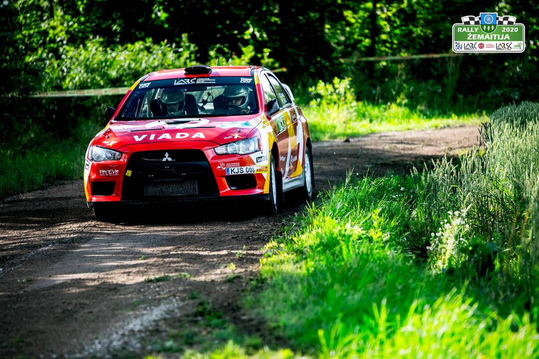 „Rally Žemaitija 2020“ baigėsi įtikinama V. Žalos pergale
