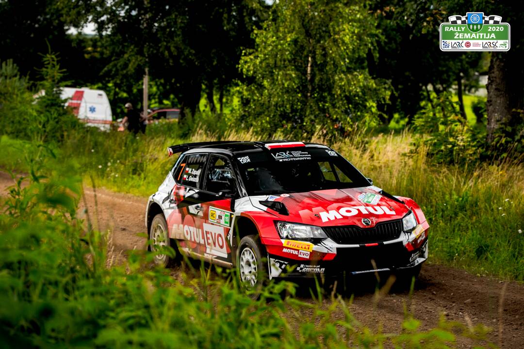 „Rally Žemaitija 2020“ baigėsi įtikinama V. Žalos pergale