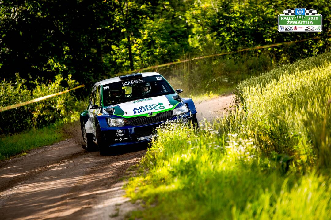 „Rally Žemaitija 2020“ baigėsi įtikinama V. Žalos pergale