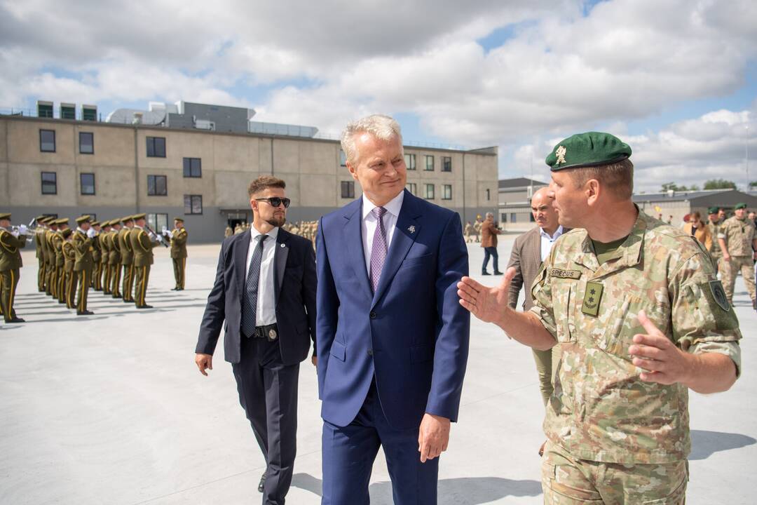 Atidarytas Šiaulių karinis miestelis