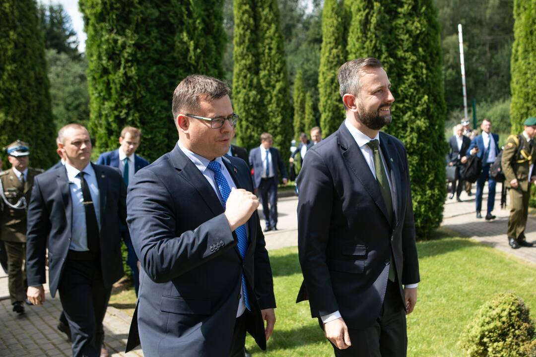L. Kasčiūnas susitiko su Lenkijos gynybos ministru