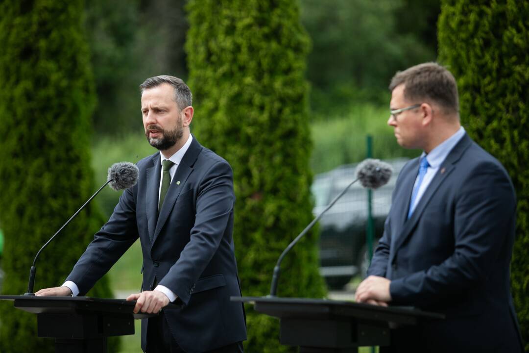 L. Kasčiūnas susitiko su Lenkijos gynybos ministru