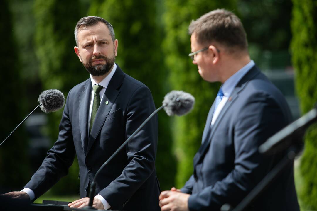 L. Kasčiūnas susitiko su Lenkijos gynybos ministru