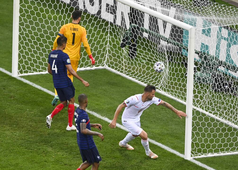 Euro 2020: Prancūzija – Šveicarija 3:3
