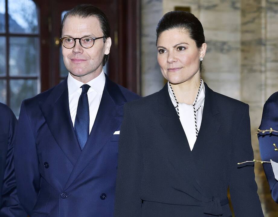 Švedijos sosto įpėdinė Victoria ir jos vyras sureagavo į kalbas apie skyrybas