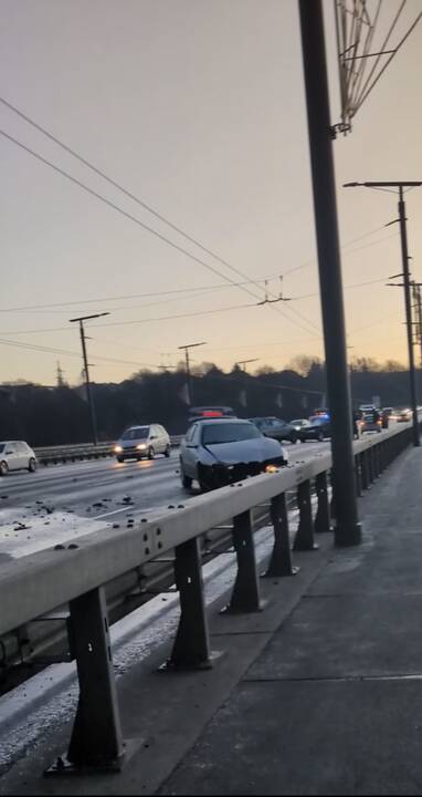 Kaune – automobilių avarijos ir spūstys
