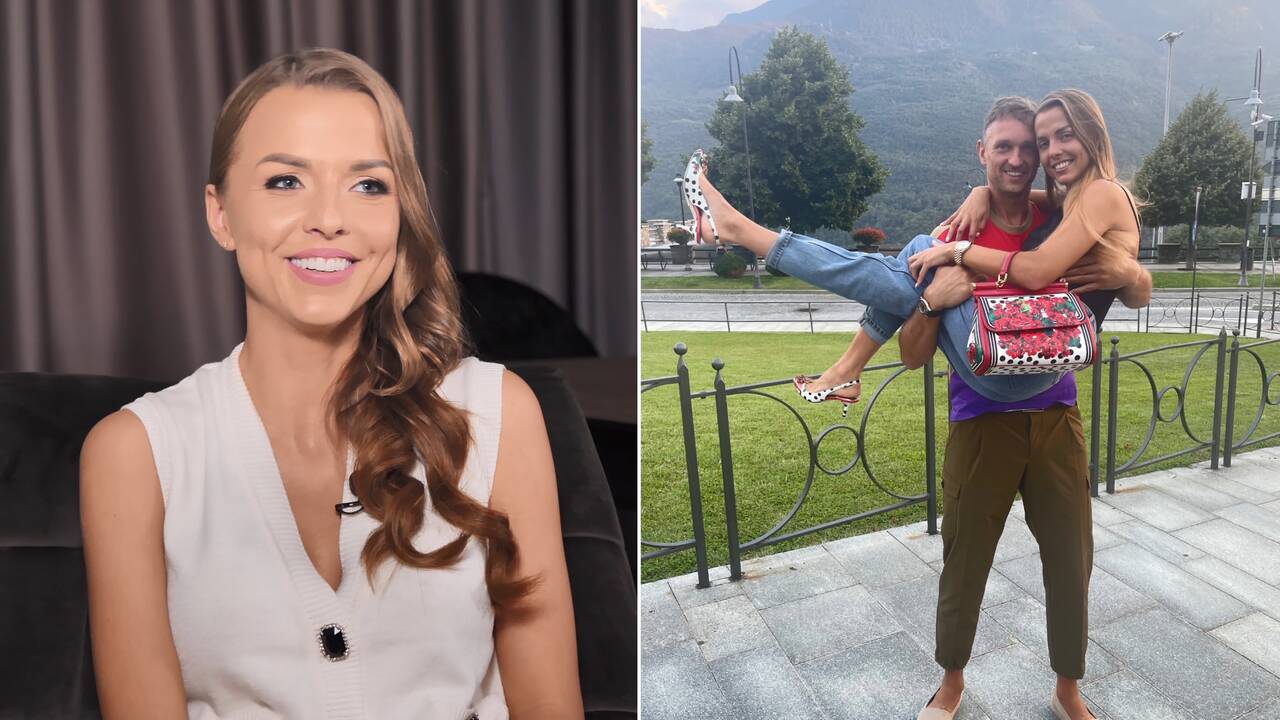 Vaida Skaisgirė su mylimuoju Elvinu