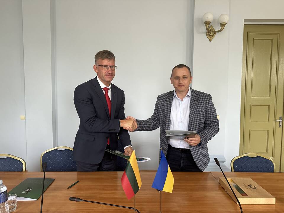 Kazlų Rūda bendradarbiaus, keisis informacija, patirtimi su Ukrainos Chotyno miestu