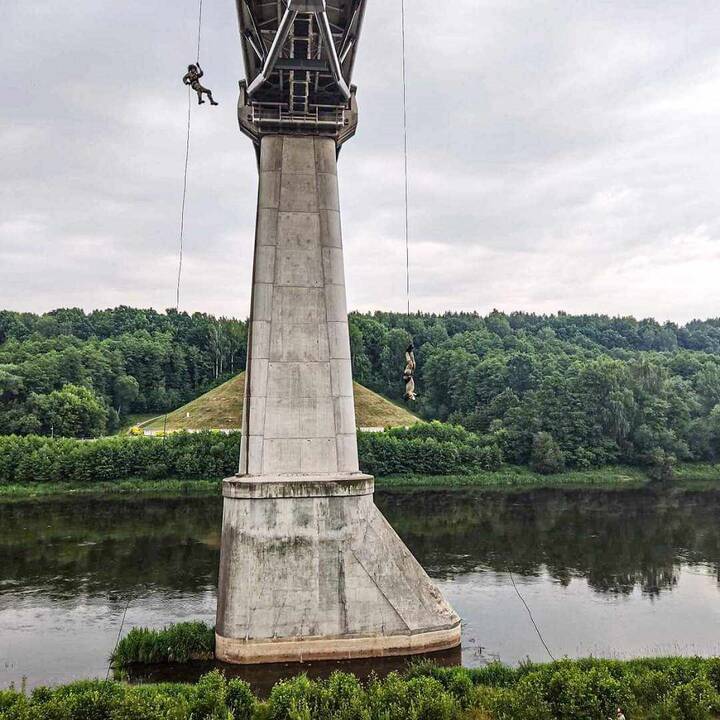 Ant Č. Radzinausko tilto – pratybos