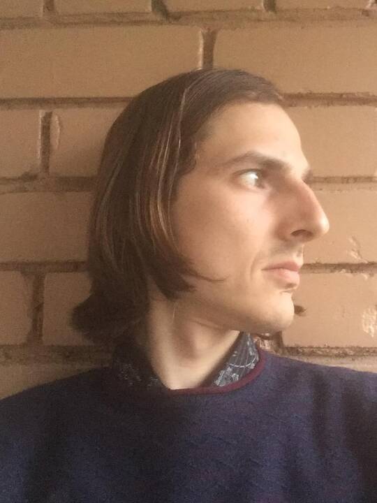 Tomas Stanaitis. Aliejus, kartonas. 2018m.