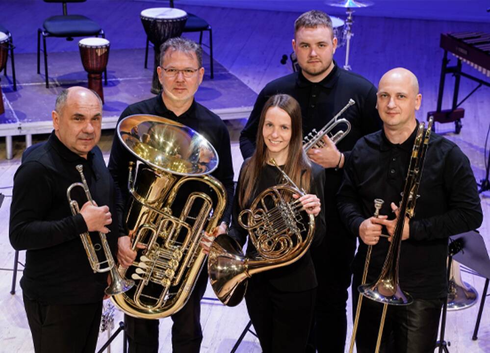 Trombonininkas M. Svoboda.