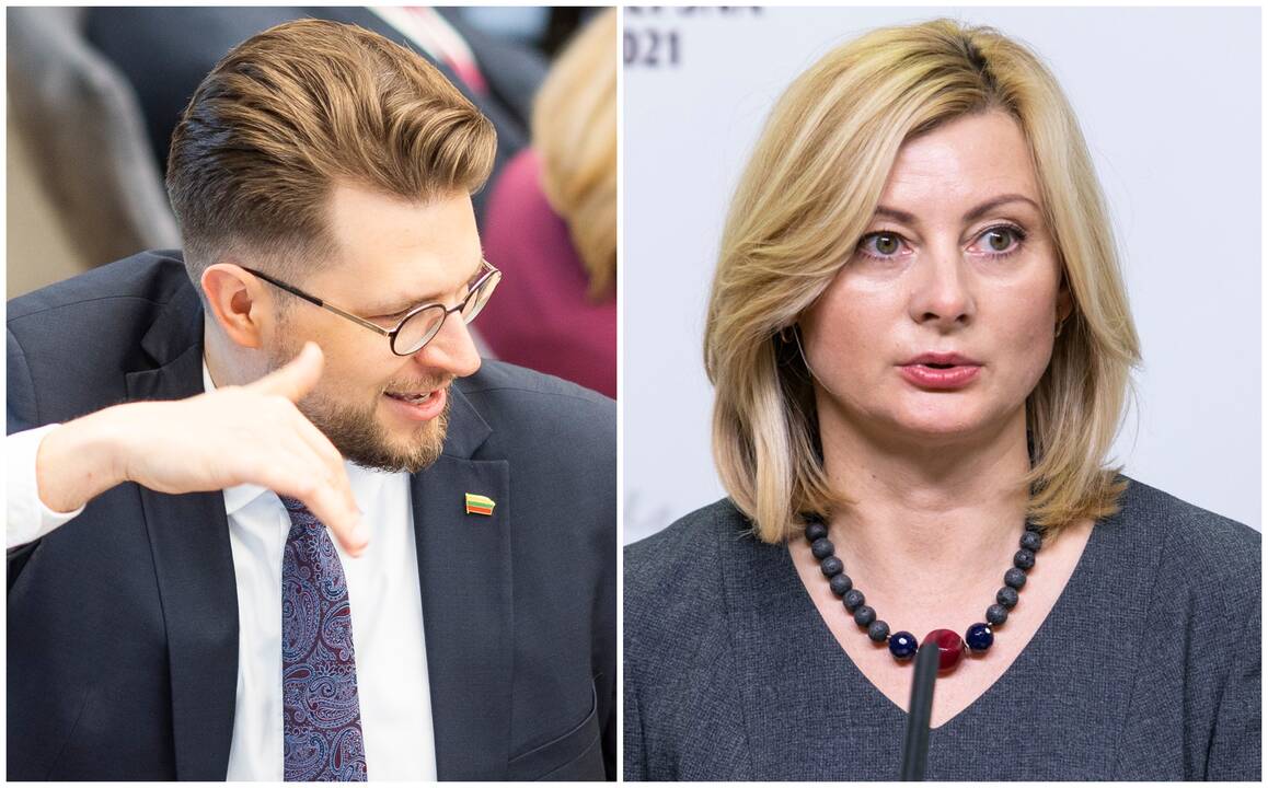 Lukas Savickas ir Rita Tamašunienė