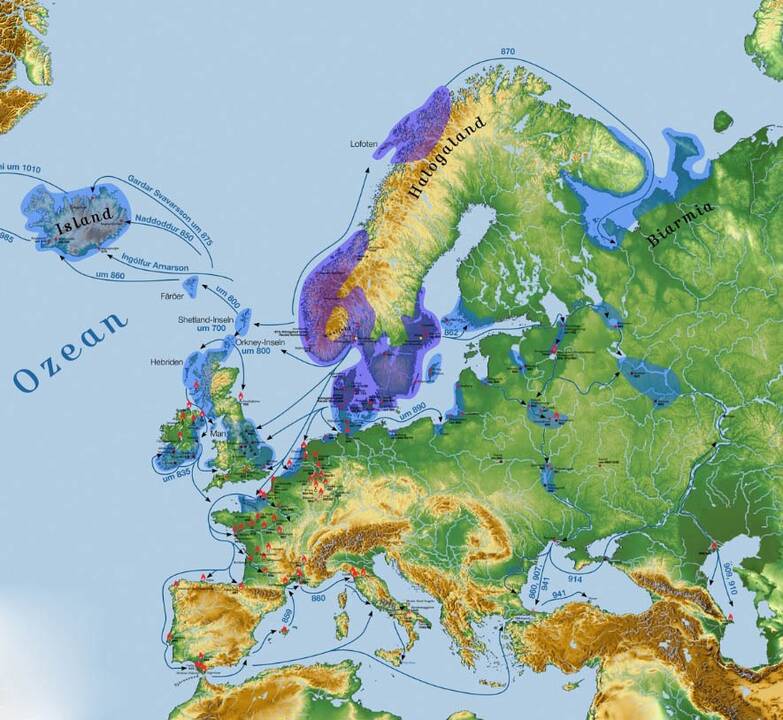 Rekonstrukcija: šiuolaikiniame pasaulyje atkuriamos legendos apie IX a. vikingų laikus.