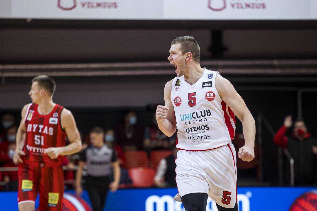 Vilniaus „Rytas“ – Utenos „Juventus“ 89:111