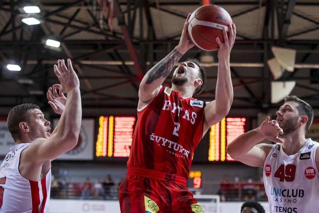 Vilniaus „Rytas“ – Utenos „Juventus“ 89:111