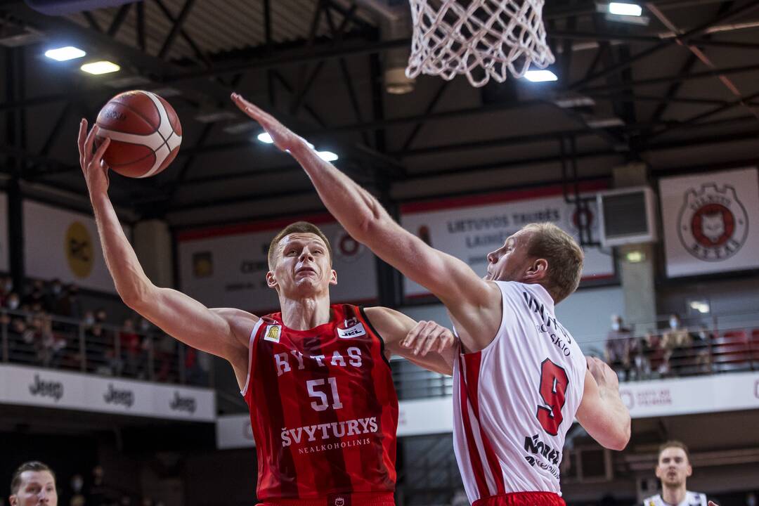 Vilniaus „Rytas“ – Utenos „Juventus“ 89:111