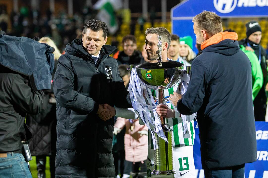 Vilniaus „Žalgiris“ iškovojo LFF taurę