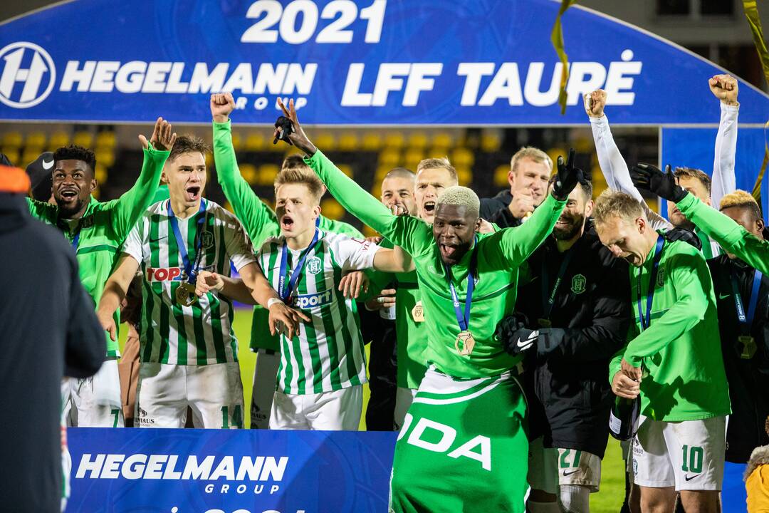 Vilniaus „Žalgiris“ iškovojo LFF taurę