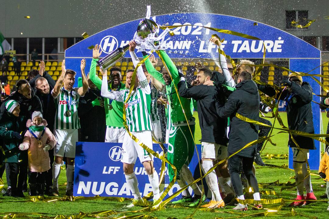 Vilniaus „Žalgiris“ iškovojo LFF taurę