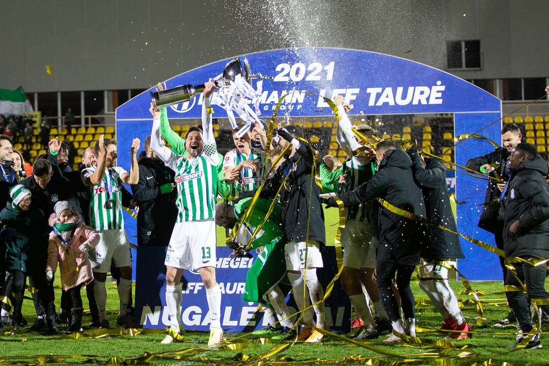 Vilniaus „Žalgiris“ iškovojo LFF taurę