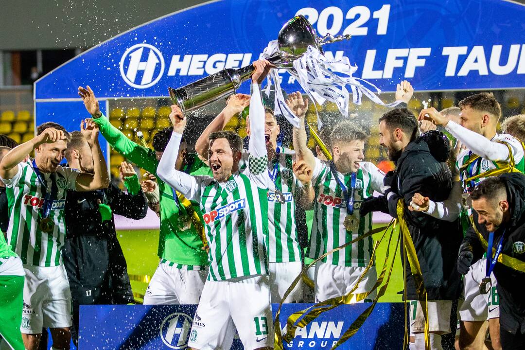 Vilniaus „Žalgiris“ iškovojo LFF taurę
