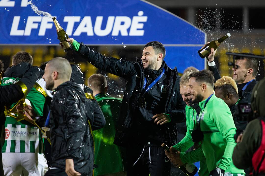 Vilniaus „Žalgiris“ iškovojo LFF taurę