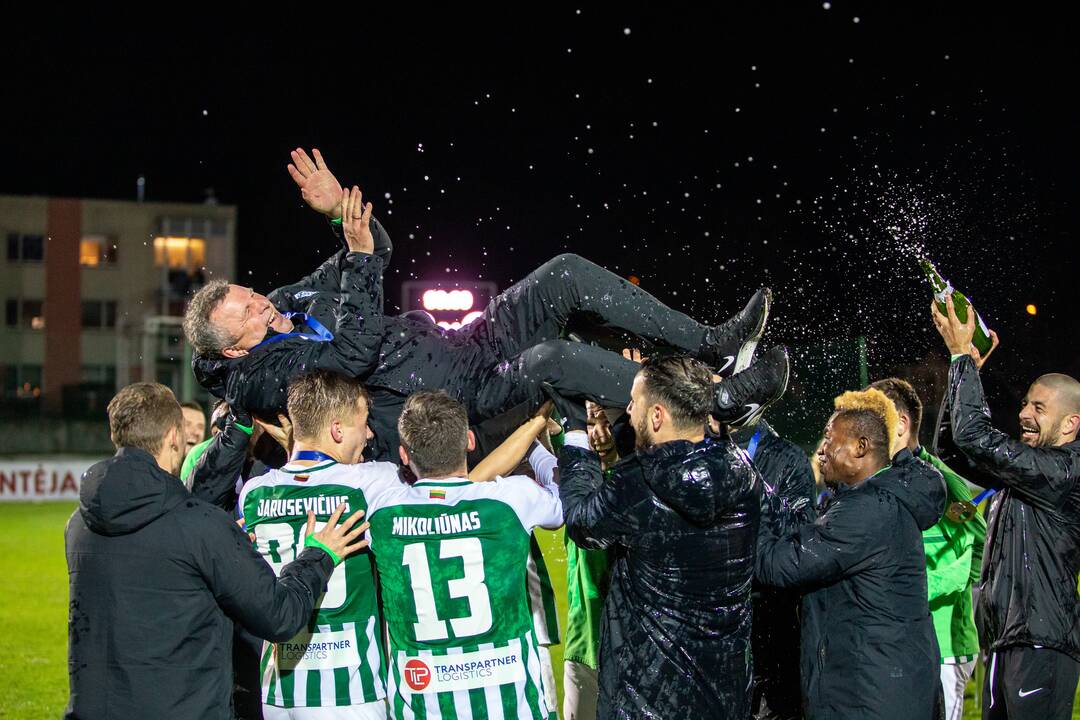 Vilniaus „Žalgiris“ iškovojo LFF taurę