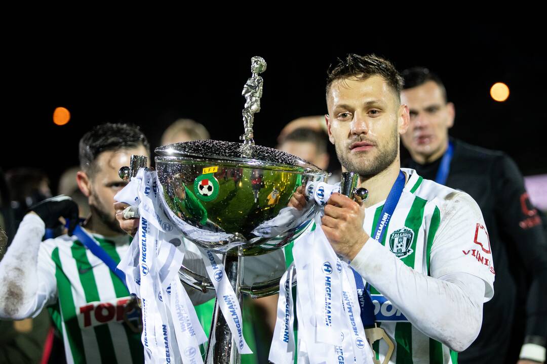 Vilniaus „Žalgiris“ iškovojo LFF taurę
