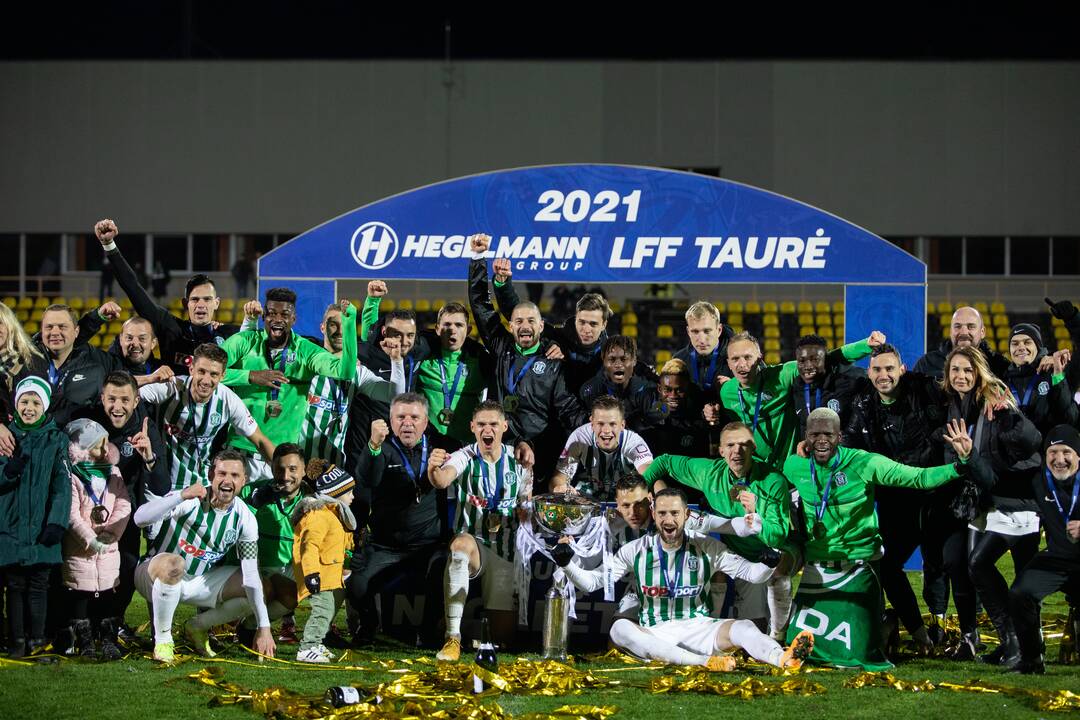 Vilniaus „Žalgiris“ iškovojo LFF taurę