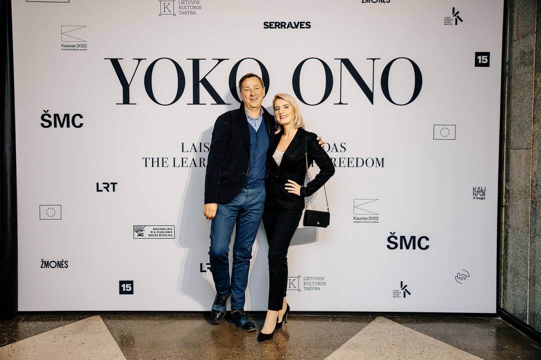 Yoko Ono parodos svečiai