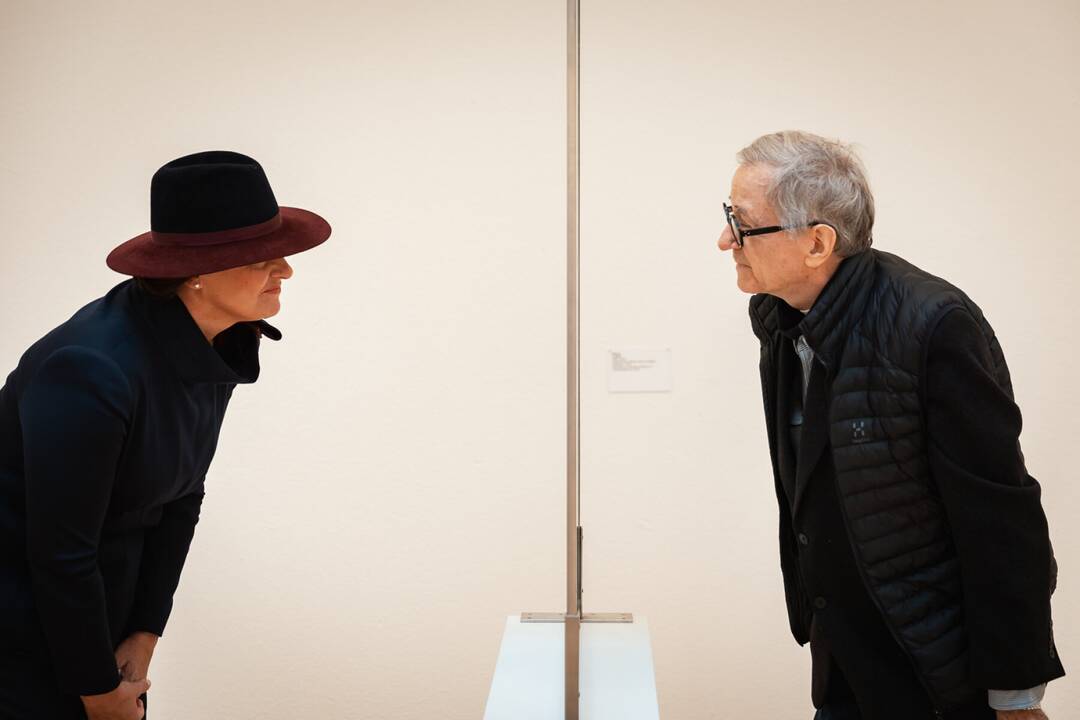 Yoko Ono parodos svečiai