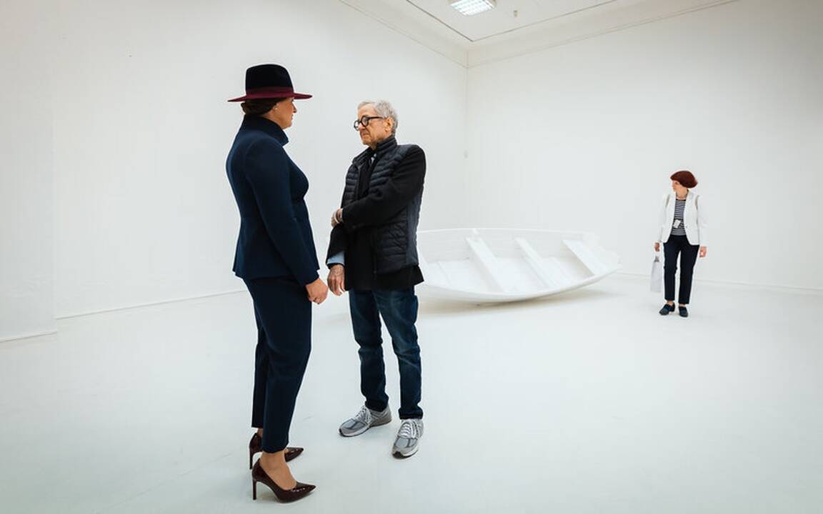 Yoko Ono parodos svečiai
