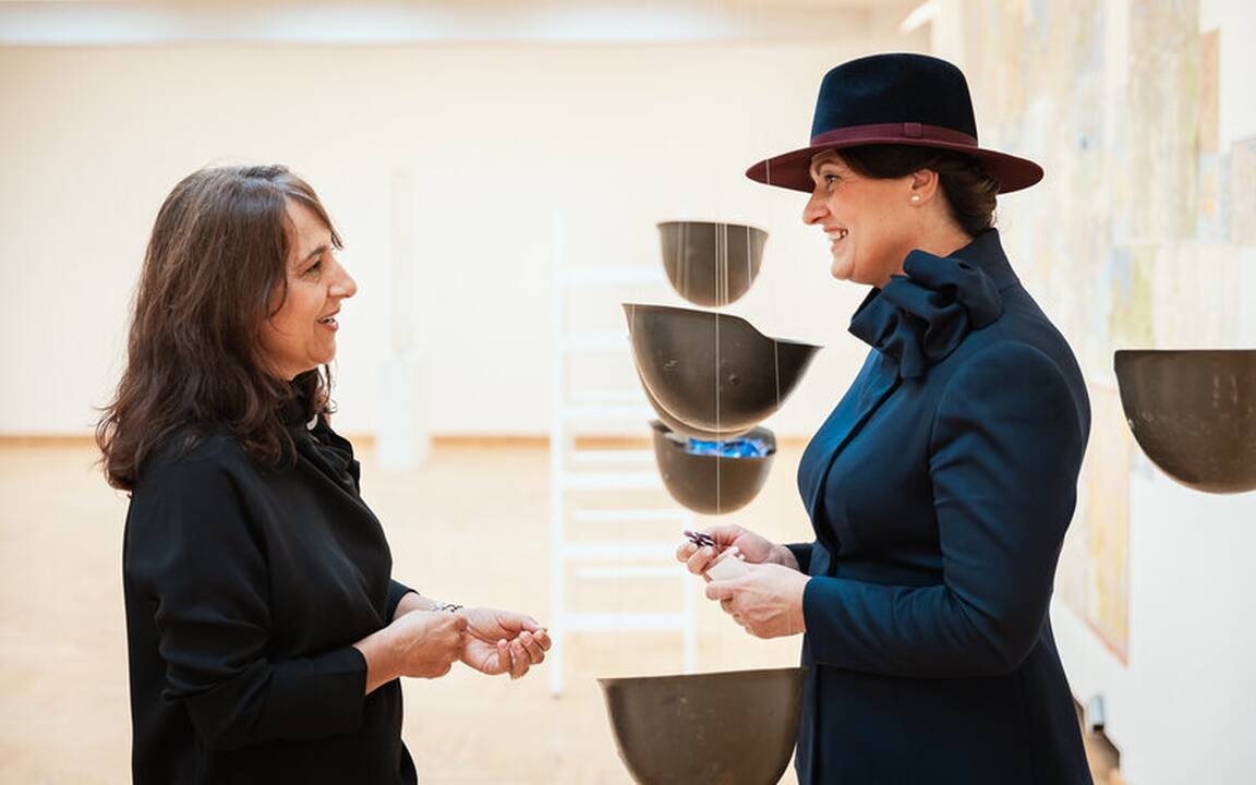 Yoko Ono parodos svečiai