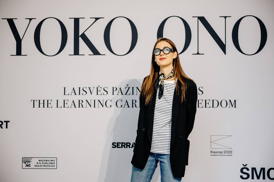 Yoko Ono parodos svečiai