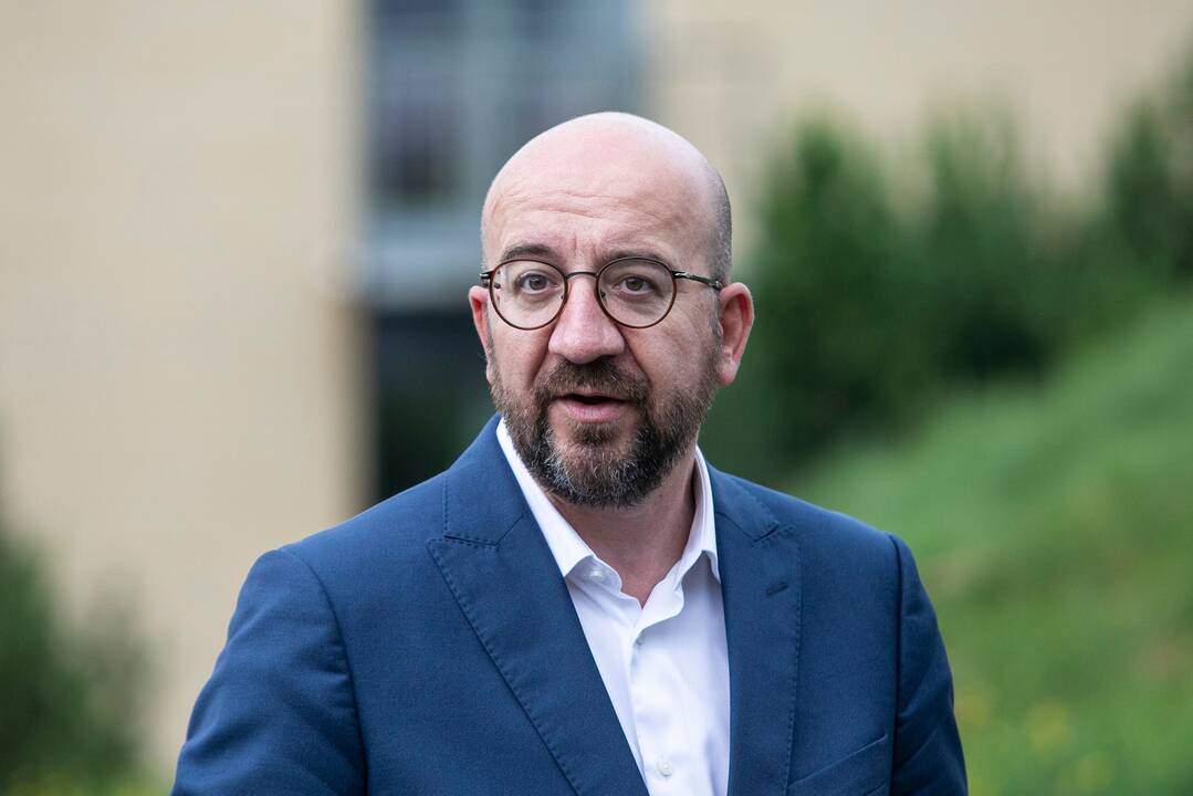 I. Šimonytės vizitas į pasienį su ES Vadovų Tarybos pirmininku