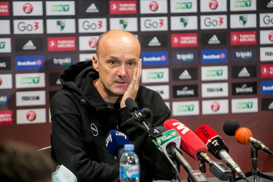Spaudos konferencijoje prisistatytas naujasis Kauno „Žalgirio“ treneris