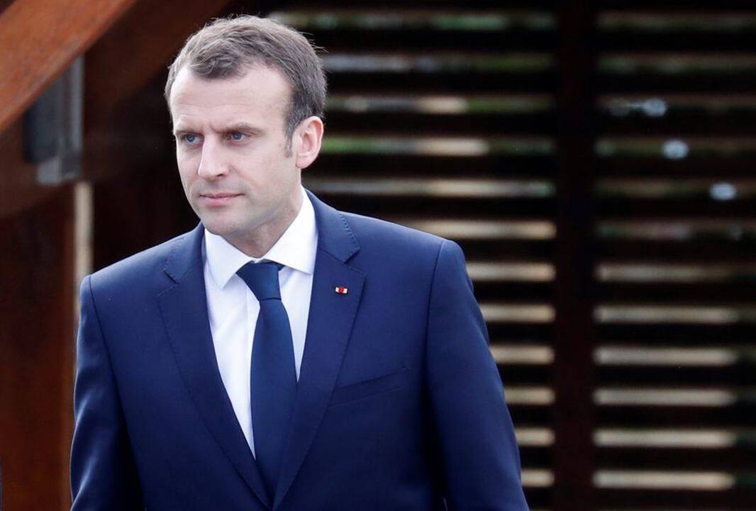 E. Macronas: Europoje plinta nacionalizmo „liga“