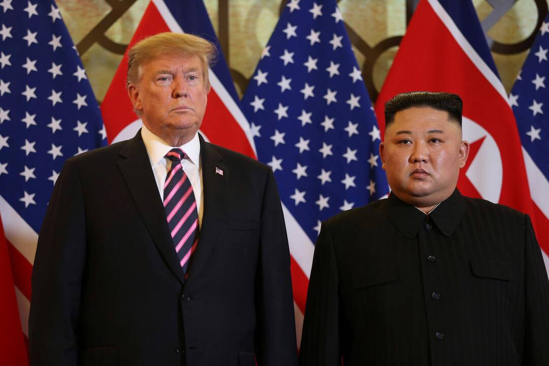D. Trumpo ir Kim Jong Uno susitikimas Hanojuje