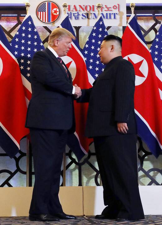D. Trumpo ir Kim Jong Uno susitikimas Hanojuje