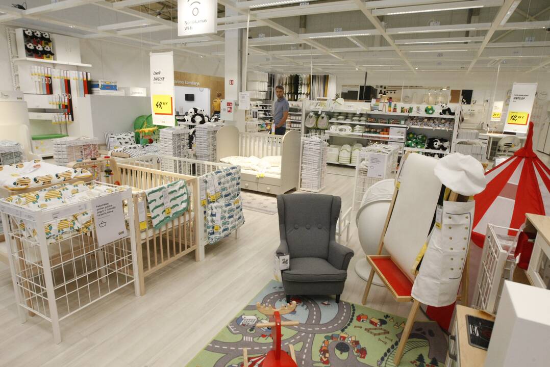 Pokyčiai: po plėtros IKEA Klaipėdoje plotas išaugo daugiau nei perpus, smarkiai prasiplėtė ekspozicijų erdvės, prekių asortimentas