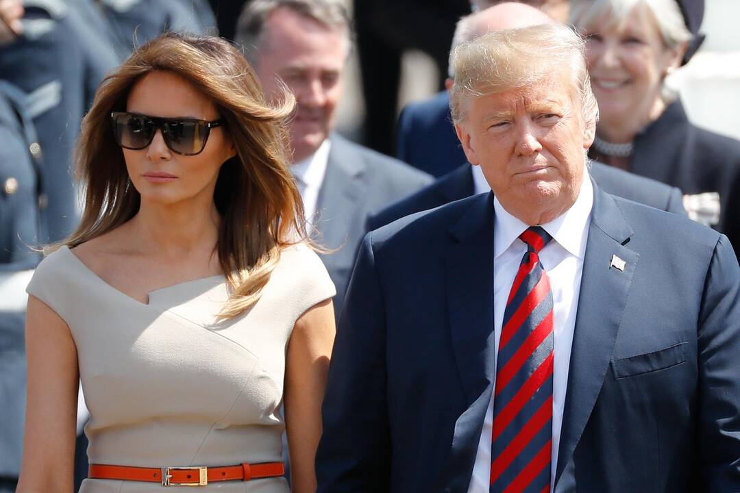 Melania Trump ir Donaldas Trumpas