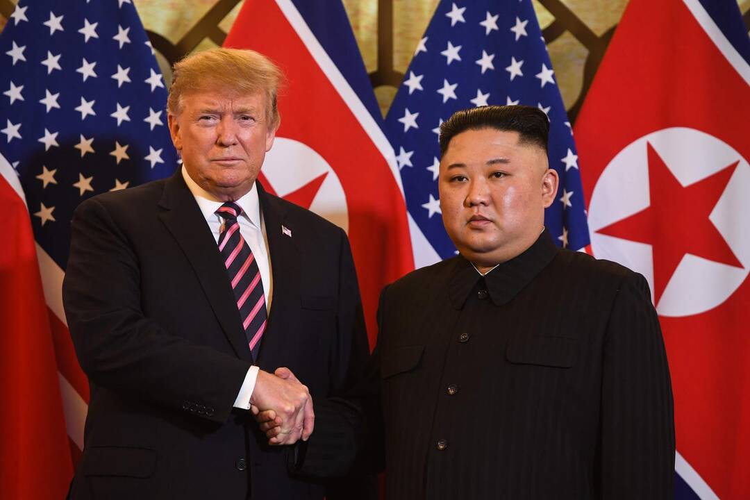 D. Trumpo ir Kim Jong Uno susitikimas Hanojuje
