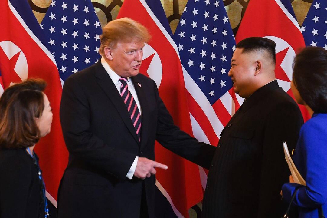 D. Trumpo ir Kim Jong Uno susitikimas Hanojuje