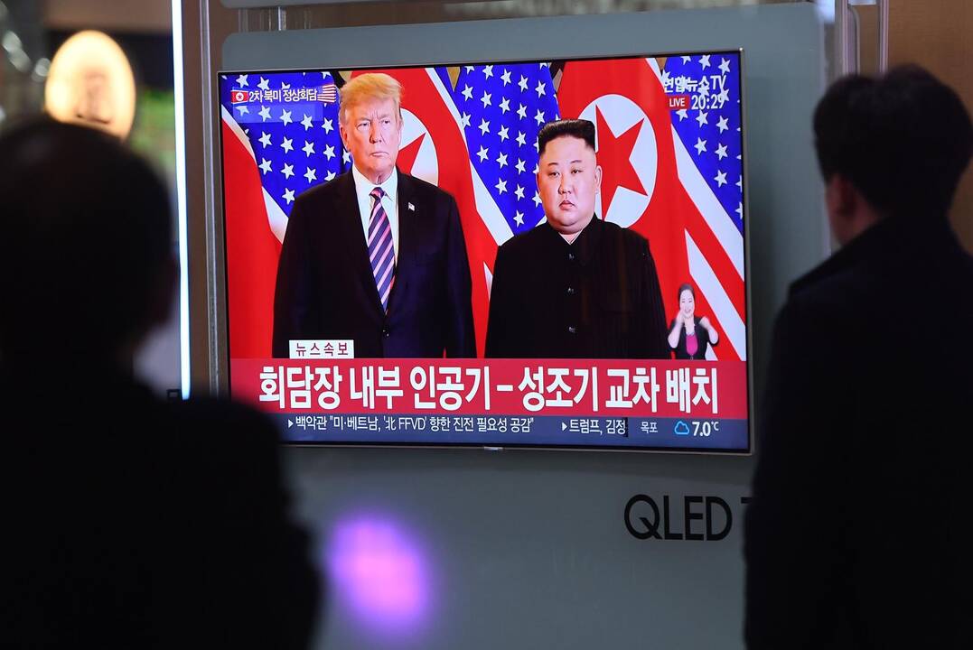 D. Trumpo ir Kim Jong Uno susitikimas Hanojuje