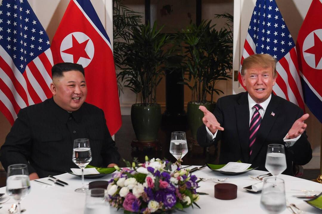 D. Trumpo ir Kim Jong Uno susitikimas Hanojuje