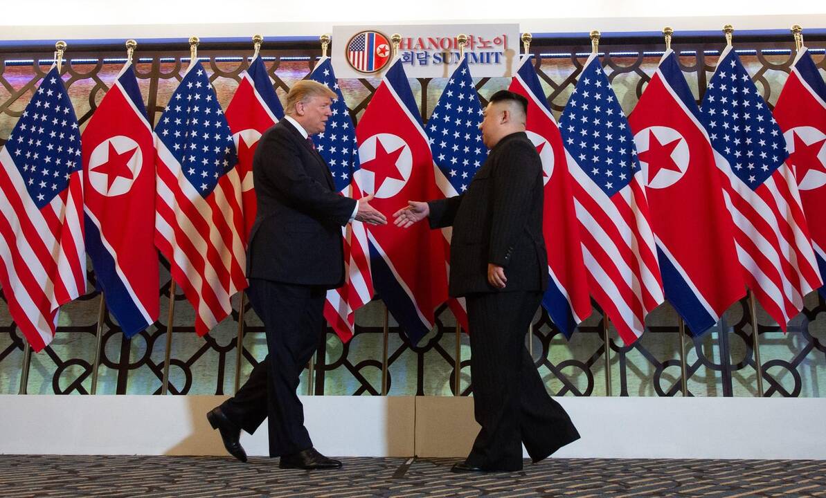 D. Trumpo ir Kim Jong Uno susitikimas Hanojuje