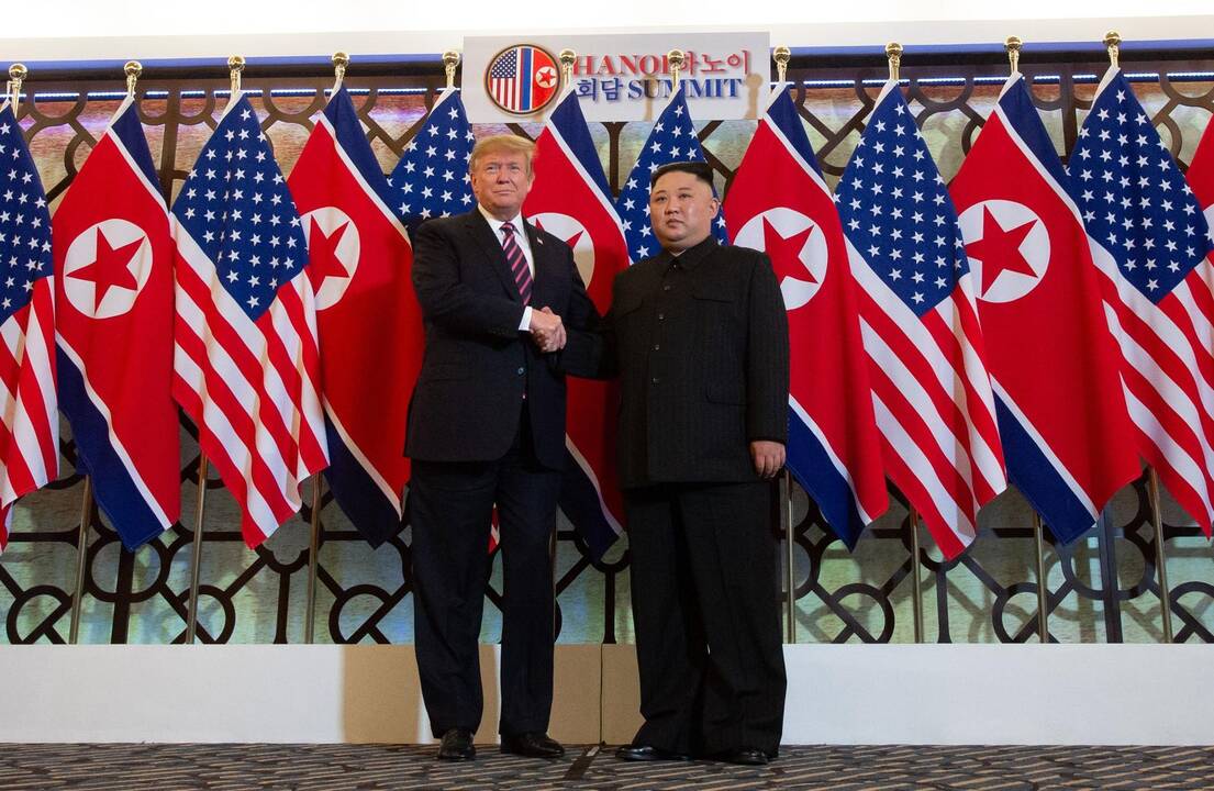 D. Trumpo ir Kim Jong Uno susitikimas Hanojuje
