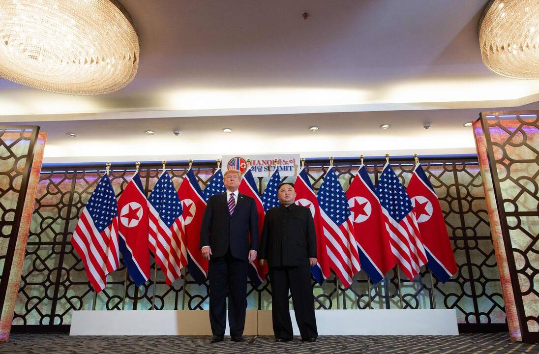 D. Trumpo ir Kim Jong Uno susitikimas Hanojuje