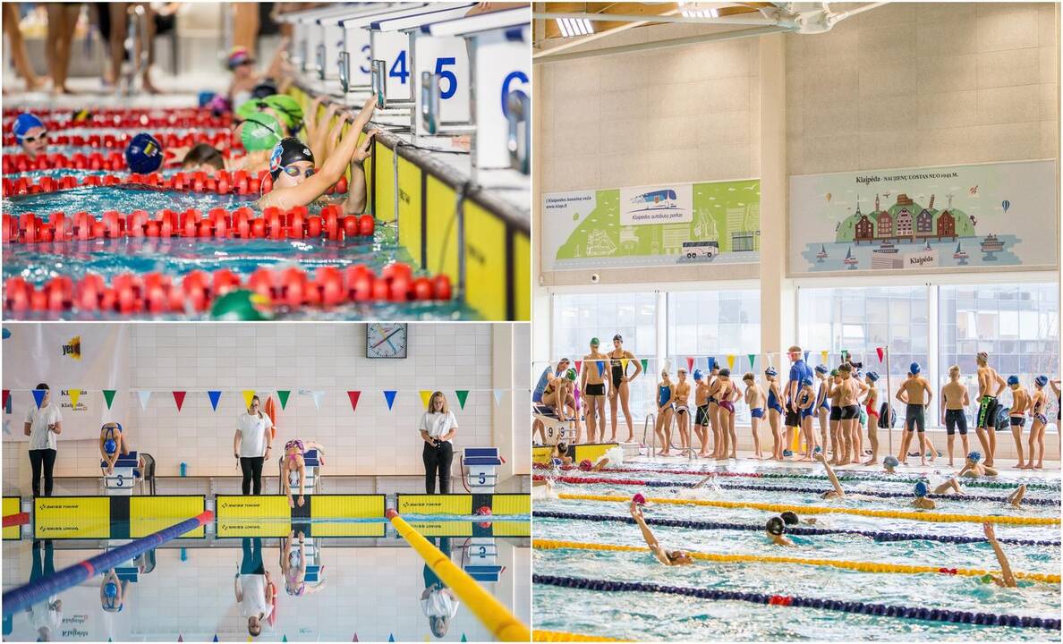 Turnyras: šiomis dienomis Klaipėdos baseine nugriaudėjo kasmetinės tarptautinės vaikų plaukimo varžybos „Klaipėda Grand Prix 2019“.